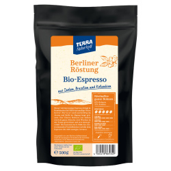 bio Berliner R&ouml;stung Espresso, Bohne  500g