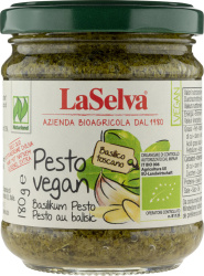 bio Pesto Vegan - Basilikum Pesto  180g