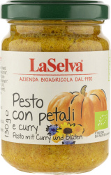 Pesto mit Curry und Bl&uuml;ten  130g