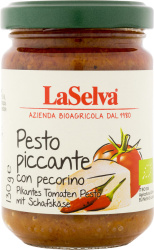 bio Pikantes Tomaten Pesto mit Schafsk&auml;se  130g
