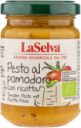Bio Tomaten Pesto mit Ricotta K&auml;se  140g